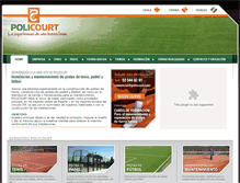 Tablet Screenshot of policourt.com